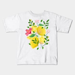 Lemon Botanical Kids T-Shirt